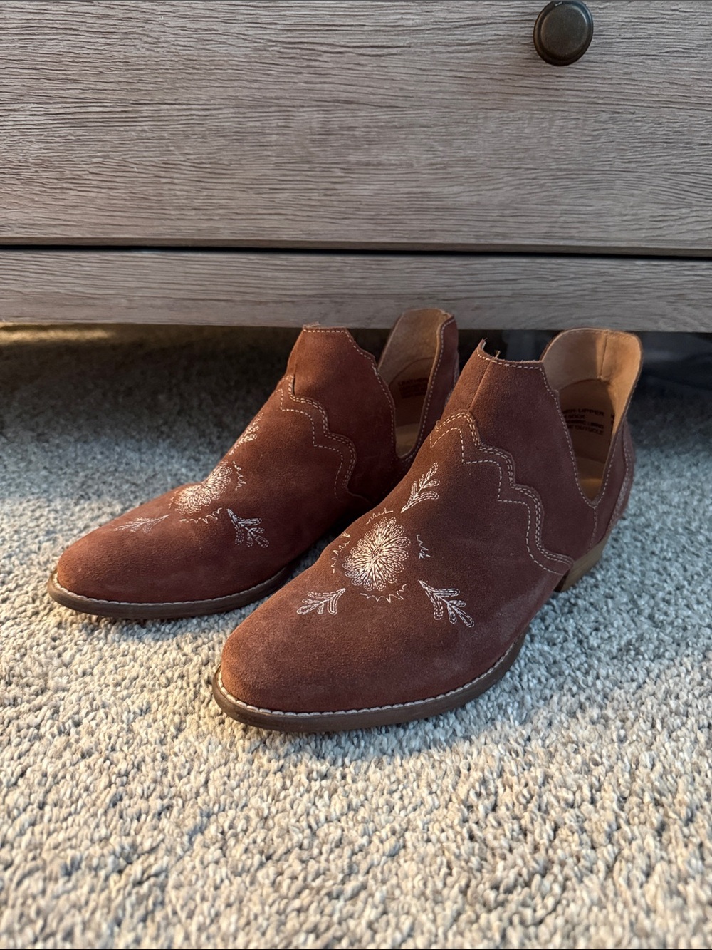 Seychelles Suede Booties